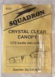 Squadron Products Do 335A-12 Vacuform Canopy
