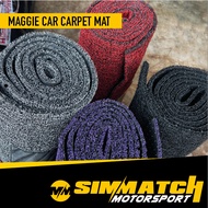 COIL MAT CARPET / MAGGIE MAT CARPET Noodle car mat Floor Mat JDM Thailand Perodua proton Nissan Toyo