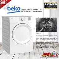 BEKO DA7011PA 7 kg Tumble Dryer Air Vented