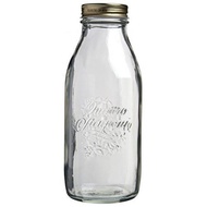 Bormioli Rocco Quattro Stagioni Tutti Frutti Glass Bottle 1000ml 1L - Glass Drink Bottle Botol Air