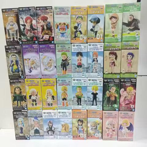 Original One Piece Anime Luffy Nami Zoro Sanji Chopper S-Eagle S-Snake Stussy Shanks Kid Doflamingo 