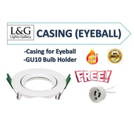 *LightsGallery*: &lt;100pcs pack&gt;Y-001 Eyeball Casing (GU10)