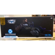 DC Mcfarlane Multiverse 7 Inch Gold Label Dark Knight Batmobile Catwoman Ann Haiser Vinolan Batman B