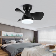 Ceiling Fan With Light New 22 Inch Mute Ceiling Fan With LED Lights Bedroom Balcony Six Speed Adjust