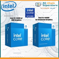 Intel Core i5-14400 / i5-14400F 14th Gen Desktop Processor 10 cores 20MB Cache, up to 4.7 GHz