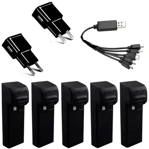 Original Battery With Charger For UDI U61 U61W A30 A30W Drone 3.7V 500mAh Lipo Battery RC Quadcopter