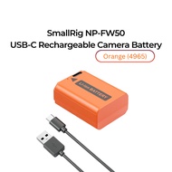 SmallRig NP-FW50 USB-C Rechargeable Camera Battery for Sony ZV-E10 / A6500 / A6400/ A6000 / A7sII / 