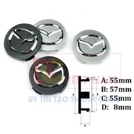 MAZDA wheel rim Logo, diameter 57mm