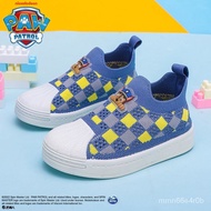 Paw Patrol Children's Shoes Boy's Sneakers White Shoes Summer Single Mesh Hollow Breathable Sneakers2022New Girls' Shoes