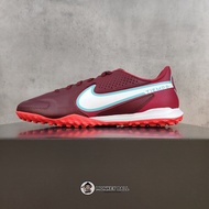 [GENUINE 100%] Nike Tiempo 9 Legend Academy soccer shoes "Blueprint" TF - DA1191-616 - Plum Red