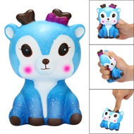 Soft Slow Rising Squishy Toys Cute Lovely Jumbo Big Galaxy Star Deer Cartoon Animal Squishy Toys Wit