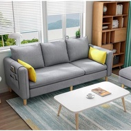 Fabric Sofa Apartment Rental house Sofa