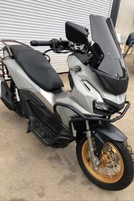 Model 2 ADV160 Adv 160 Design Crash Bar Frame Welding Black Steel Crash Bar Crash Guard Body Protect