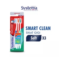 Systema Toothbrush Pack of 3 Toothbrush/