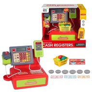 Children's Educational Pretend Play Simulation Cash Register Fun Supermarket Cash Register Mini Vend