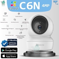 BUNTON EZVIZ C6N 4MP 2K+ Resolution CCTV WiFi IP Camera Pan and Tilt Wireless Indoor CCTV Camera