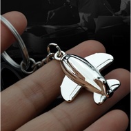 Creative Retro 3D Aviation Model Aircraft Car Keychain Accessories