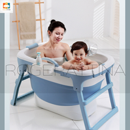 RogerAttina อ่าง อ่างอาบน้ำพับได้ ผู้ใหญ่สามารถนั่งแช่ได้ พลาสติกเกรดพรีเมียม รองรับน้ำหนักได้เยอะ พับเก็บได้ อ่างแช่น้ำ อ่างอาบน้ำพับได้