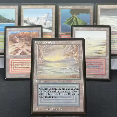 BETA Unlimited MIX1-01 TCG Cards for Home Play magical Proxy power9 dual lands black lotus the mox p