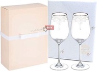 JILL STUART - 日本JILL STUART 水晶紅酒杯 340cc 結婚禮物 生日禮物 新居入伙