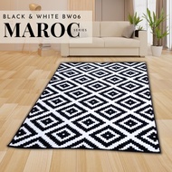MAROC Floor Carpet 160x210 BW06 Monochrome