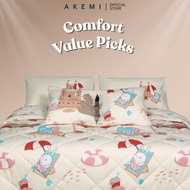 AKEMI Cotton Essentials Jovial Kids Comforter Set 600TC (Super Single/ Queen/ King)