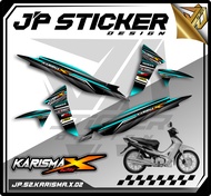 STRIPING STIKER KARISMA X - STICKER MOTOR HONDA KARISMA X LIST VARIASI HOLOGRAM (JP.S2) 02