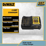 Dewalt 10.8V ~ 20V Charger XR 4.0A Compact Charger DCB1104-B1