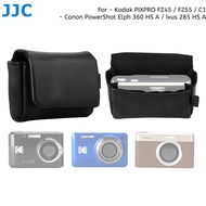 JJC Camera Pouch Case Bag with Magnetic Closure for Kodak PIXPRO FZ45 / FZ55 / C1 and PowerShot ELPH
