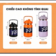 FIT 316 Premium Stainless Steel Thermos Bottle – Large Capacity 2500ml/ 200ml/ 1500ml