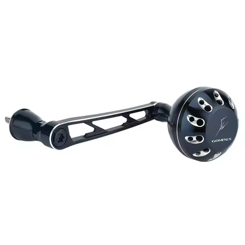 Gomexus 70mm Power Handle With 45mm Knob For Shimano Stella Twin Power SW 4000-6000 Spinning Saltwat