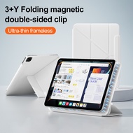 Y-Shaped Stand Protection Case With Double-Sided Magnetic Clip For IPad Pro11 12.9 2018-2022 Gen11/1