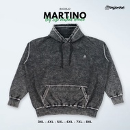 MARTINO men's jumbo pullover hoodie BIG size 3XL 4XL 5XL 6XL 7X L 8XL Original Bigjordan Id.