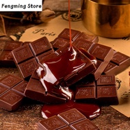 (Quick Shipment) Pure Dark Chocolate Block Gift Box Pure Cocoa Butter Handmade 100g