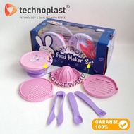 LOPPY THE RABBIT Food Maker Set Baby Eating Utensils Set Baby Eating Utensils Set