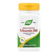 [Vitamin B6] Nature's Way Vitamin B-6 50 mg x 100 Capsules (Capsule)