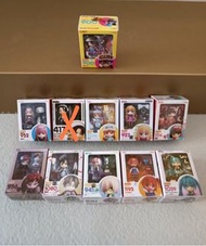 迷你日本漫畫公仔盒 小雲 動漫人物 微縮展示紙盒 mini Japan figurine display boxes