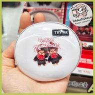 AMUSE x Monchhichi Ceramic Skin Perfector Cushion Foundation SPF 40 PA++ 15g (+Refill 15g) 3 Color │