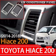 2pcs Toyota hiace kdh200 (2014-2018) /ventury/commuter Air outlet decorative frame Interior accessor