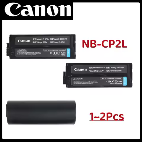 New Original NB-CP2LH NB-CP2L Battery 1800mAh Rechargeable Batteries for Canon SELPHY NB-CP1L,CG-CP2