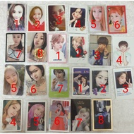 Twice official photocard ( chaeyoung , jeongyeon , dahyun ) help friend clear stock