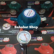 REGULATOR METER KOMPOR GAS LPG 3KG 12KG BERKUALITAS SNI ADA JARUM METERAN