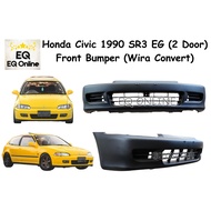 Honda Civic SR3 EG6 2 DOOR (DIY Masuk Wira) 1990 Front Bumper PP Plastic Malaysia (BUMPER DEPAN)