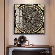 Decorative Paintings Heart Sutra Hanging Paintings Entrance Heart Sutra Tibetan Style Altar Black Go