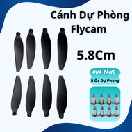 Flycam blades, replacement propellers 5.8cm (1 set of 8 blades) flycam E88max, f198, sg108pro, E99ma