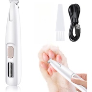 Waterproof Rechargeable Pet Shaver with LED Light, 2025 New Dog Paw Trimmer, Paw Shaver for Dogs Cat
