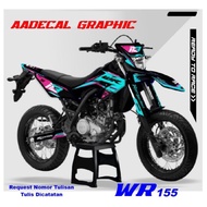 Decal wr155 sticker yamaha wr155 striping full body wr