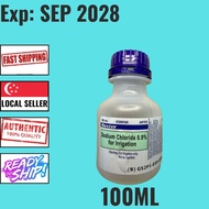 Baxter Sodium Chloride 0.9% Irrigation Solution 100ml Wound Irrigation SOD
