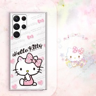 Samsung S22&S21全系列 輕薄軍規防摔彩鑽手機殼-凱蒂呆萌萌