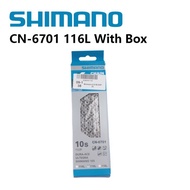 Shimano Chain CN-6701 116L With Box 10s Chain For Road Bike DURA ACE ULTEGRA SHIMANO 105 With Pin Or